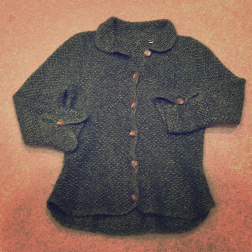 Green sweater